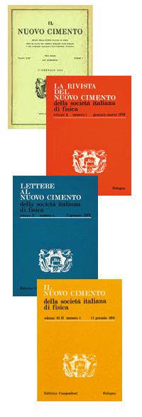 Il Nuovo Cimento covers